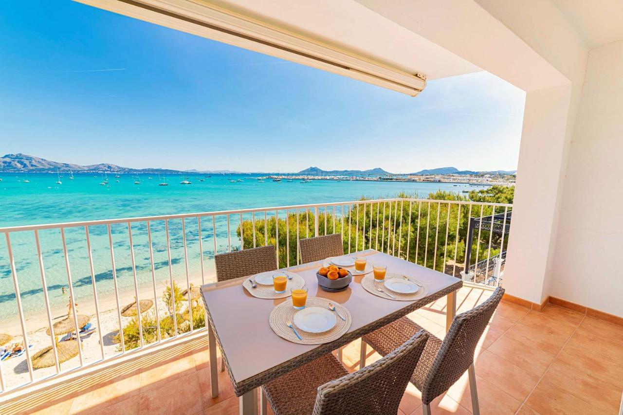 Seafront Apartment Voramar 31 By Sealand Villas Port de Pollenca Bagian luar foto